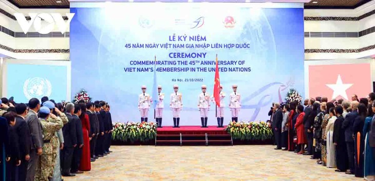 Vietnam unido a los esfuerzos de la ONU por un mundo de paz, cooperación y desarrollo