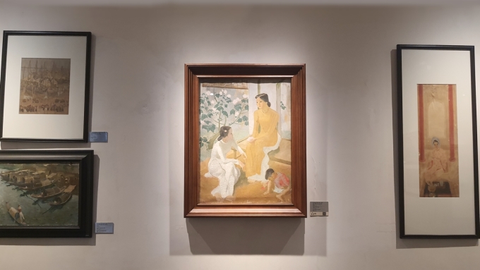 La pintura de mujeres de Hanói de To Ngoc Van, un tesoro nacional