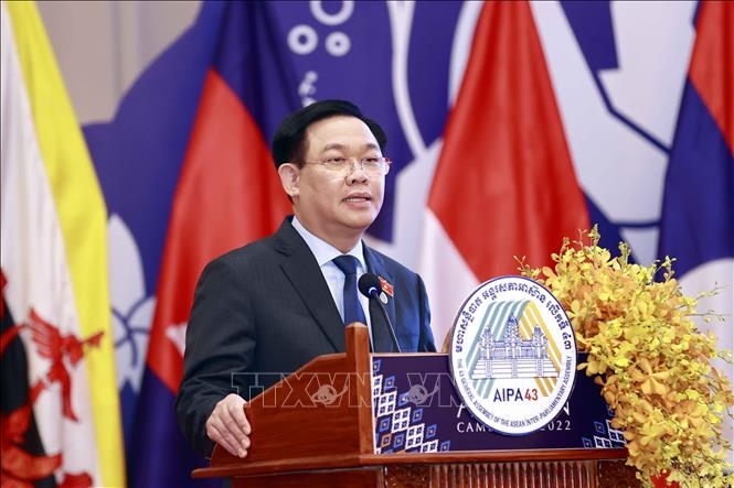 El Parlamento de Vietnam cumplirá los compromisos y las resoluciones aprobadas en la AIPA-43
