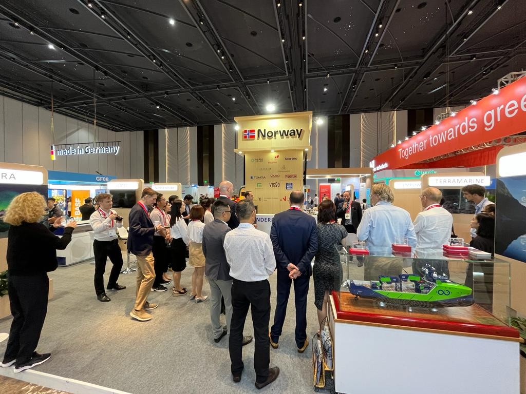 Las principales empresas noruegas participan en la Exposición Verde de Vietnam