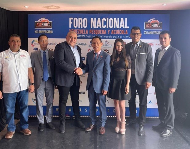 Presencia de Vietnam en el Foro Nacional Venezuela Pesquera y Acuícola