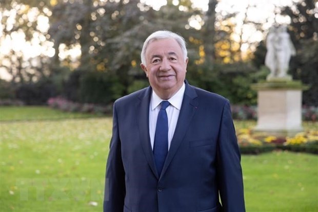 La visita a Vietnam del presidente del Senado francés servirá para profundizar la asociación estratégica