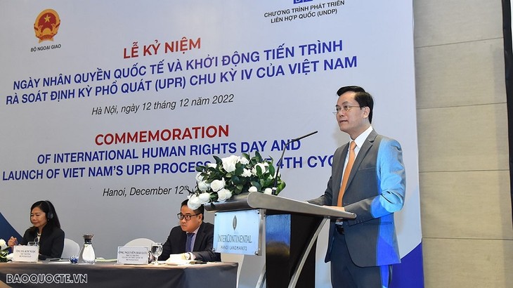Vietnam reafirma determinación de desarrollar e implementar políticas a favor de los derechos humanos
