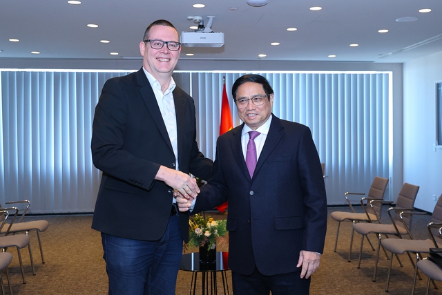 El primer ministro se reúne con el presidente del Partido de los Trabajadores de Bélgica