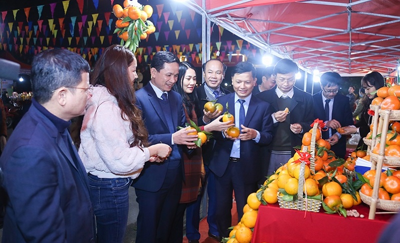 La provincia de Ha Tinh acoge el Festival de la Naranja y los Productos Agrícolas 2023