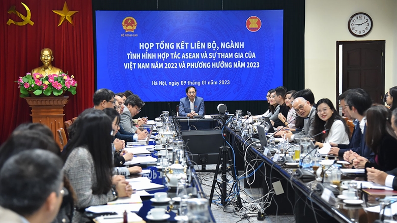 Reunión de control sobre la participación de Vietnam en ASEAN en 2022