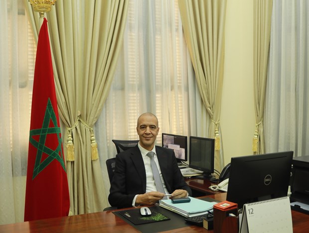 Embajador marroquí destaca brillantes perspectivas para lazos comerciales Vietnam-Marruecos