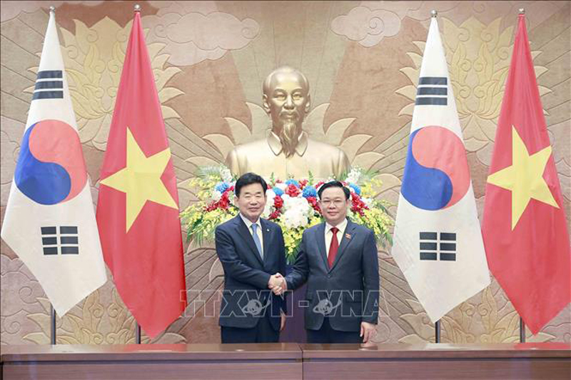 Presidente de Asamblea Nacional de Corea del Sur concluye visita oficial a Vietnam