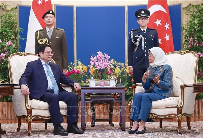Impulso a la cooperación Vietnam-Singapur en los sectores primordiales