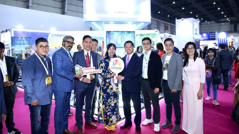 Promoción del turismo de Danang en la feria de turismo más grande de Asia