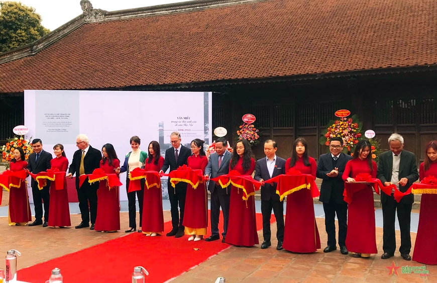 La restauración de la primera universidad de Vietnam contada a través de una exposición