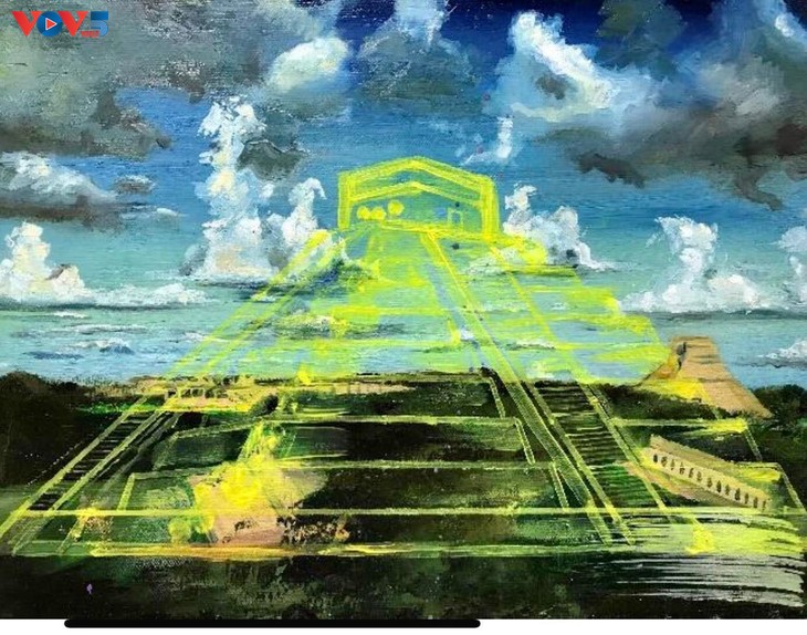 Exposición “Buscando México” del célebre artista mexicano Diego Rodarte en la Ciudad Ho Chi Minh