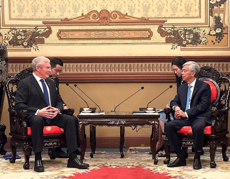 Ciudad Ho Chi Minh promueve cooperación agrícola y comercial con provincia canadiense