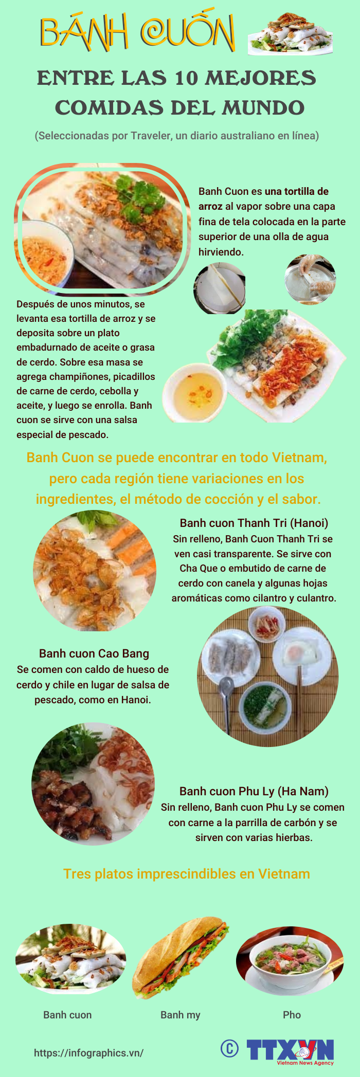 Banh cuon entre las 10 mejores comidas del mundo