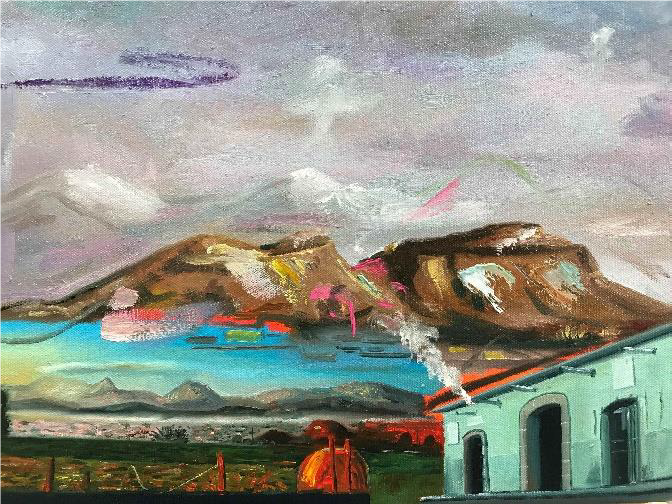 Gran exposición del pintor mexicano Diego Rodarte en el Museo de Bellas Artes de Ciudad Ho Chi Minh