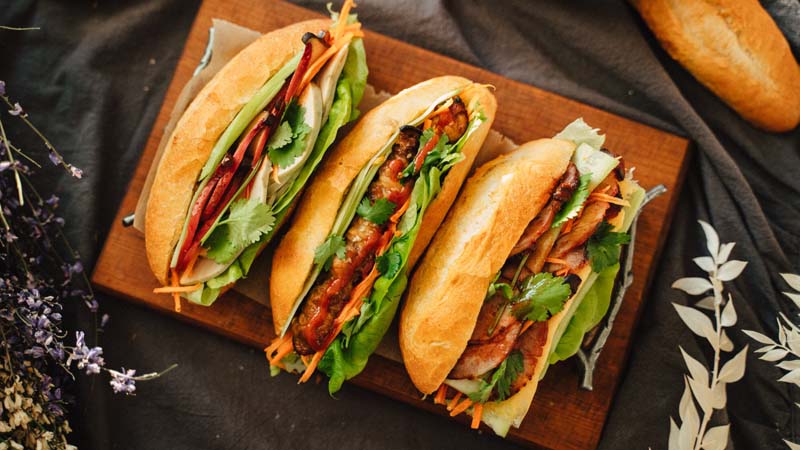 Banh mi ocupa el séptimo lugar de las 50 mejores comidas callejeras del mundo
