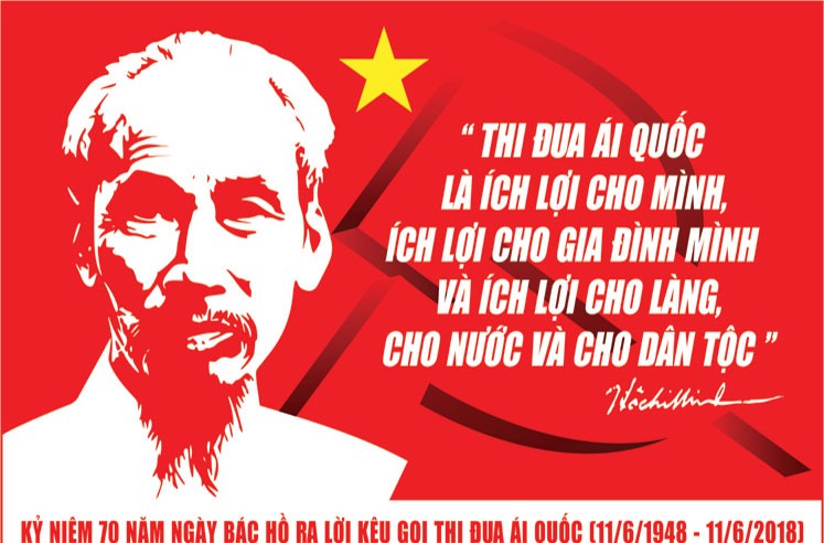 Lanzan concurso de afiches con motivo de 75 años de llamamiento del presidente Ho Chi Minh a la emulación patriótica