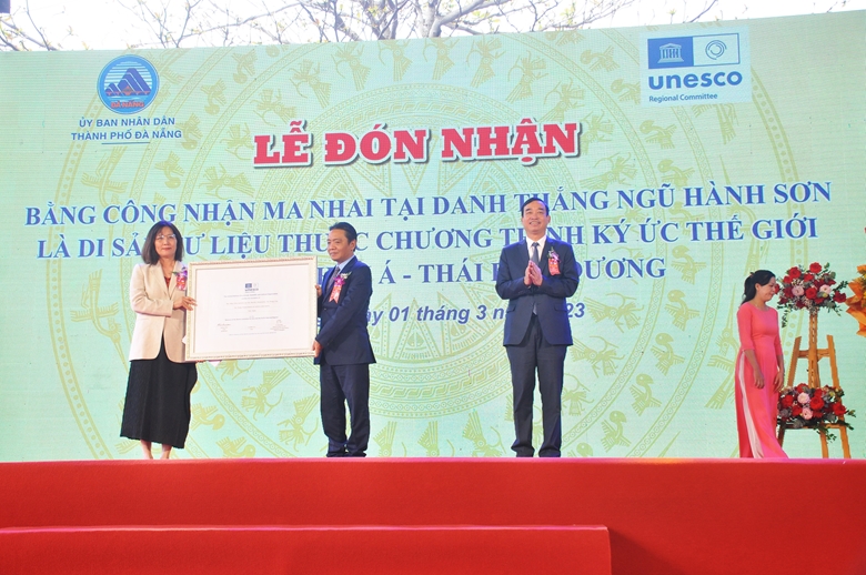 Las Estelas Ma Nhai en Da Nang reconocidas como patrimonio documental de Asia-Pacífico