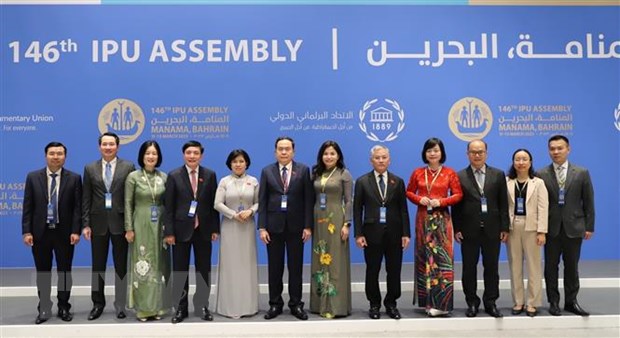 La delegación de la Asamblea Nacional de Vietnam asistió a la Asamblea General de la UIP-146