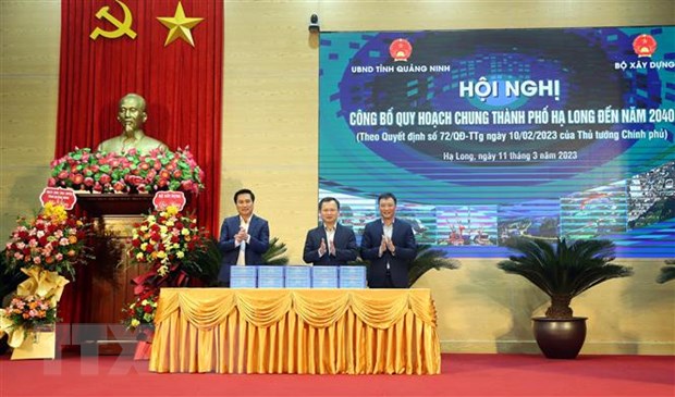 Anuncio de la planificación general de la ciudad vietnamita de Ha Long hasta 2040