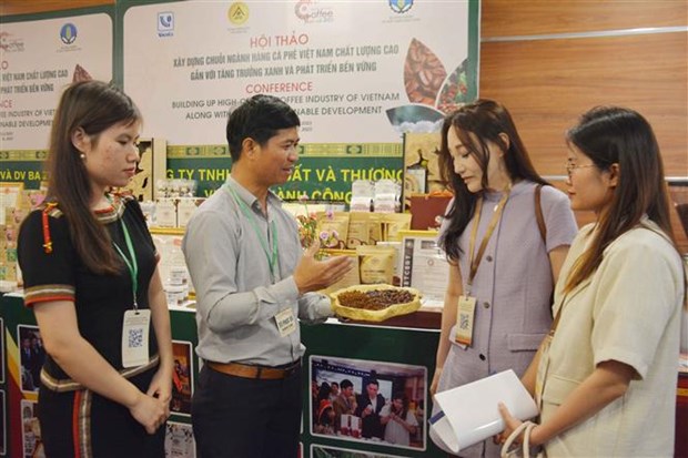 Medidas destinadas a construir cadena de café vietnamita de alta calidad