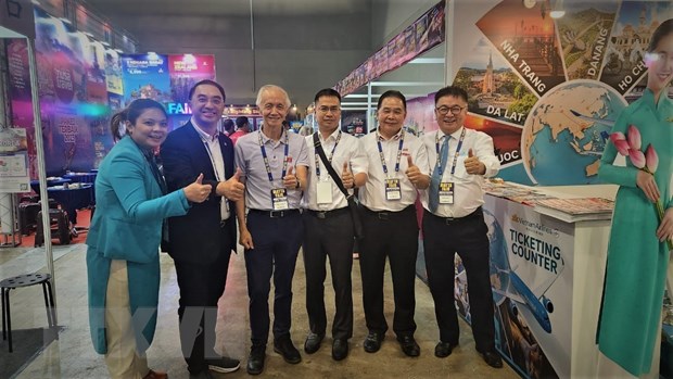 Aerolínea vietnamita la imagen de Vietnam en la Feria de Turismo de Malasia