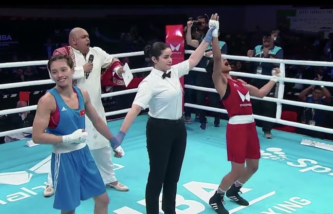 La atleta vietnamita ganó medalla de plata en Campeonato Mundial de Boxeo Femenino