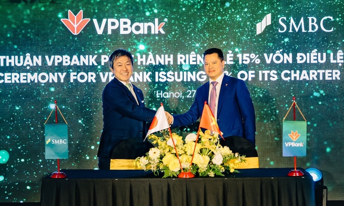 El banco japonés SMBC adquiere una participación del 15 en VPBank por 1500 millones de dólares