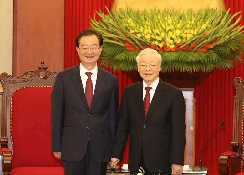 El secretario general del Partido Comunista de Vietnam expresa su satisfacción por la cooperación entre Vietnam y China