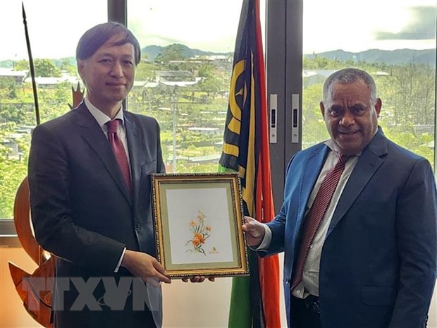 País insular Vanuatu descatan el papel de Vietnam en la región y el mundo