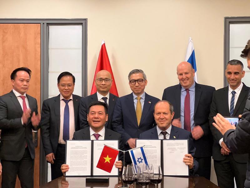 Vietnam e Israel concluyen negociaciones de acuerdo de libre comercio con resultados positivos