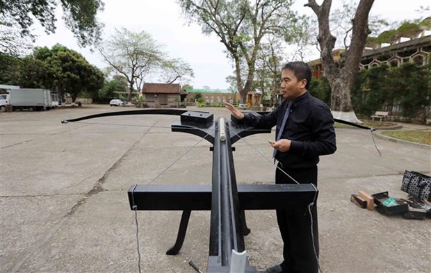 Restaurada con éxito Ballesta mágica del período An Duong Vuong