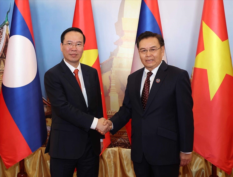 Asambleas Nacionales de Vietnam y Laos consolidan la cooperación