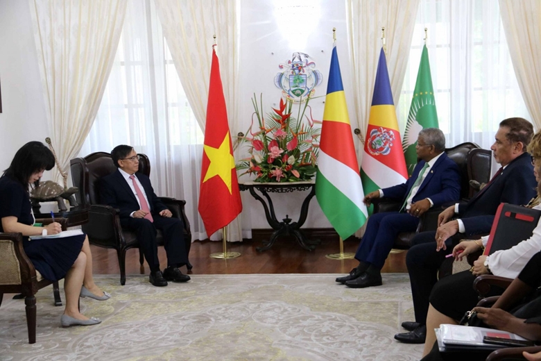 Seychelles interesado en afianzar la cooperación con Vietnam
