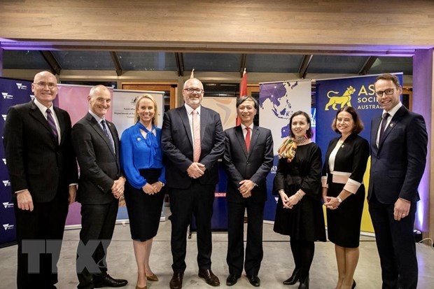 Acto conmemorativo del 50 aniversario de las relaciones diplomáticas entre Vietnam y Australia