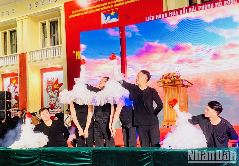 Inauguración del festival de marionetas de Hai Phong ampliado 2023
