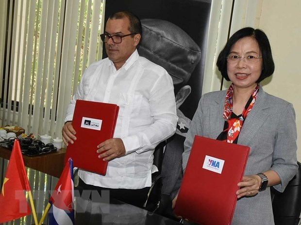 Agencia Vietnamita de Noticias y Prensa Latina impulsan la cooperación