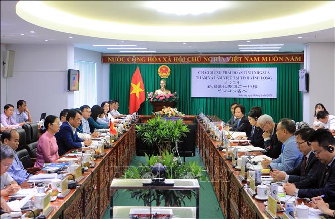 Fortalecimiento de la cooperación entre Vinh Long y la prefectura japonesa de Niigata