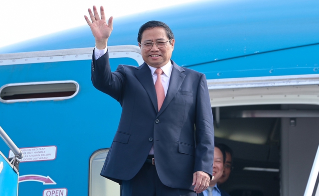 Primer ministro vietnamita parte de Hanói para asistir a la Cumbre ampliada del G7