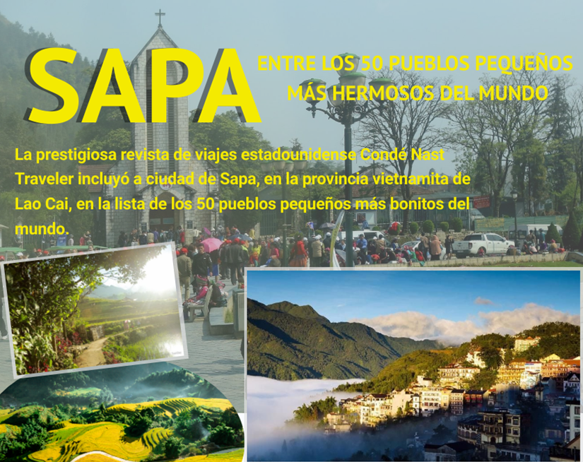 Sapa de Vietnam entre 50 pueblos más bellos en el mundo