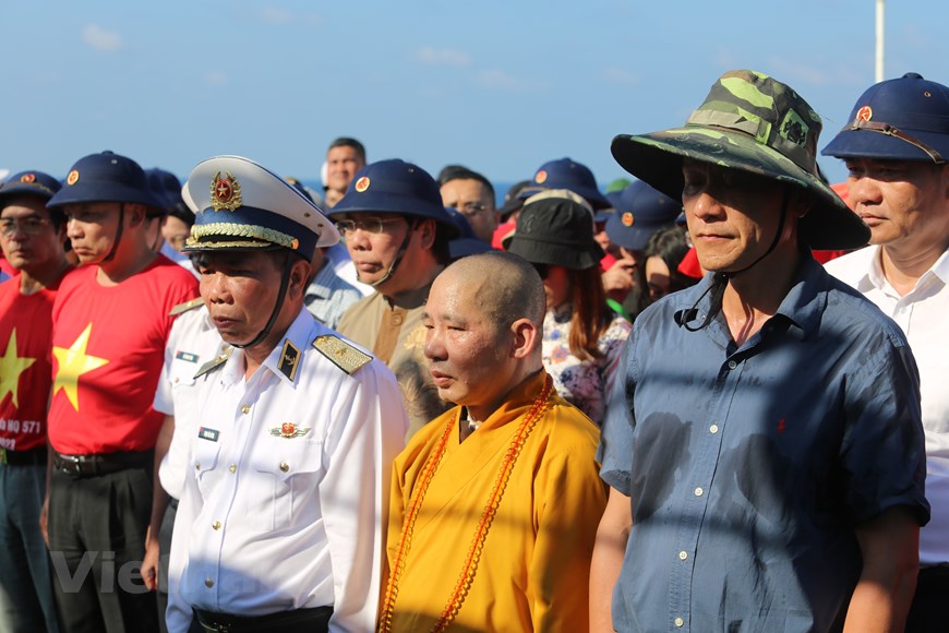 Ceremonia sagrada y conmovedora en honor de los héroes de Gac Ma