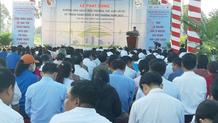 Localidades vietnamitas celebran dos eventos internacionales importantes del medioambiente