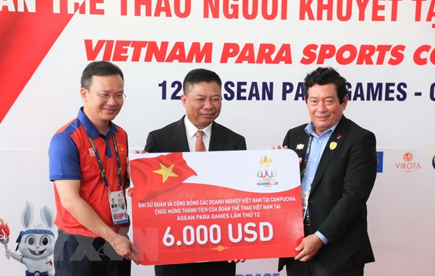 ASEAN Para Games 12 Honran los esfuerzos de la delegación vietnamita