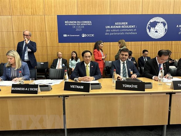 Vietnam propone el fortalecimiento de la cooperación internacional en la Reunión del Consejo Ministerial de la OCDE