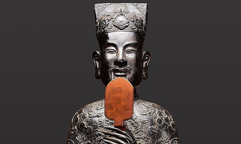 Estatua del rey An Duong Vuong un tesoro nacional con características preciosas