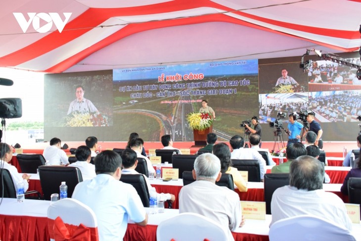 Comienza primera fase de construcción de la autopista Chau Doc-Can Tho-Soc Trang