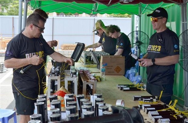 Alistan Italia y Australia actuaciones en Festival Pirotécnico en Da Nang