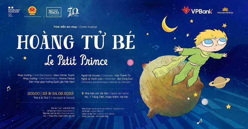 La obra musical Le Petit Prince se representará en Hanói