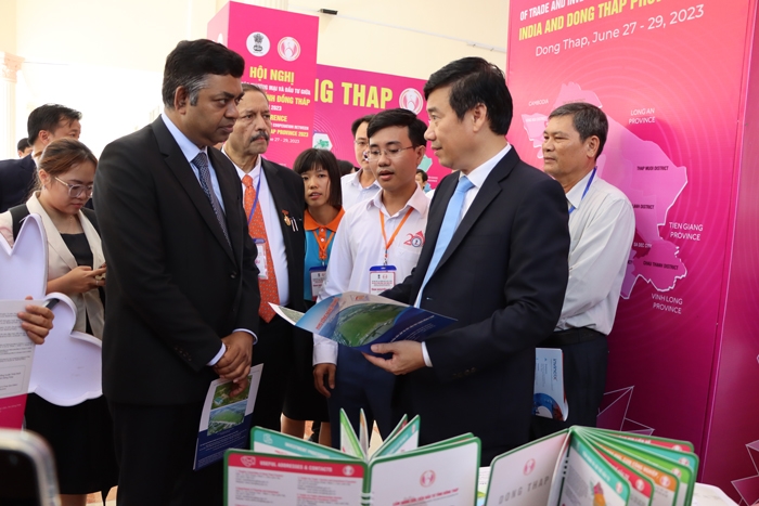 Empresas indias exploran las oportunidades de inversión en la provincia de Dong Thap