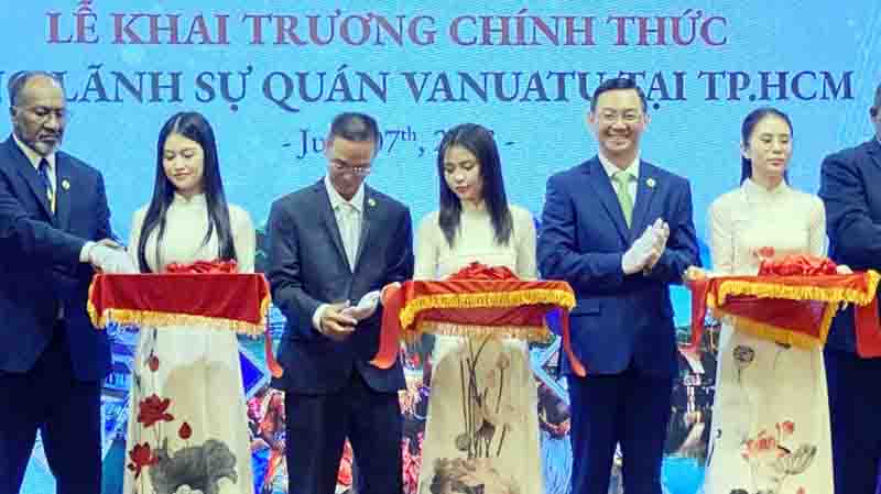 Las relaciones Vietnam-Vanuatu avanzan a un nuevo nivel